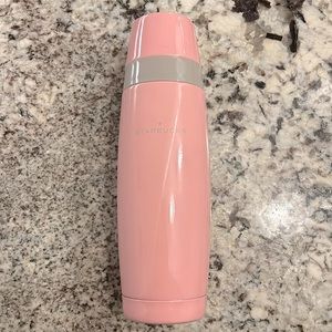 Starbucks Vintage 2005 Pink and Grey thermos